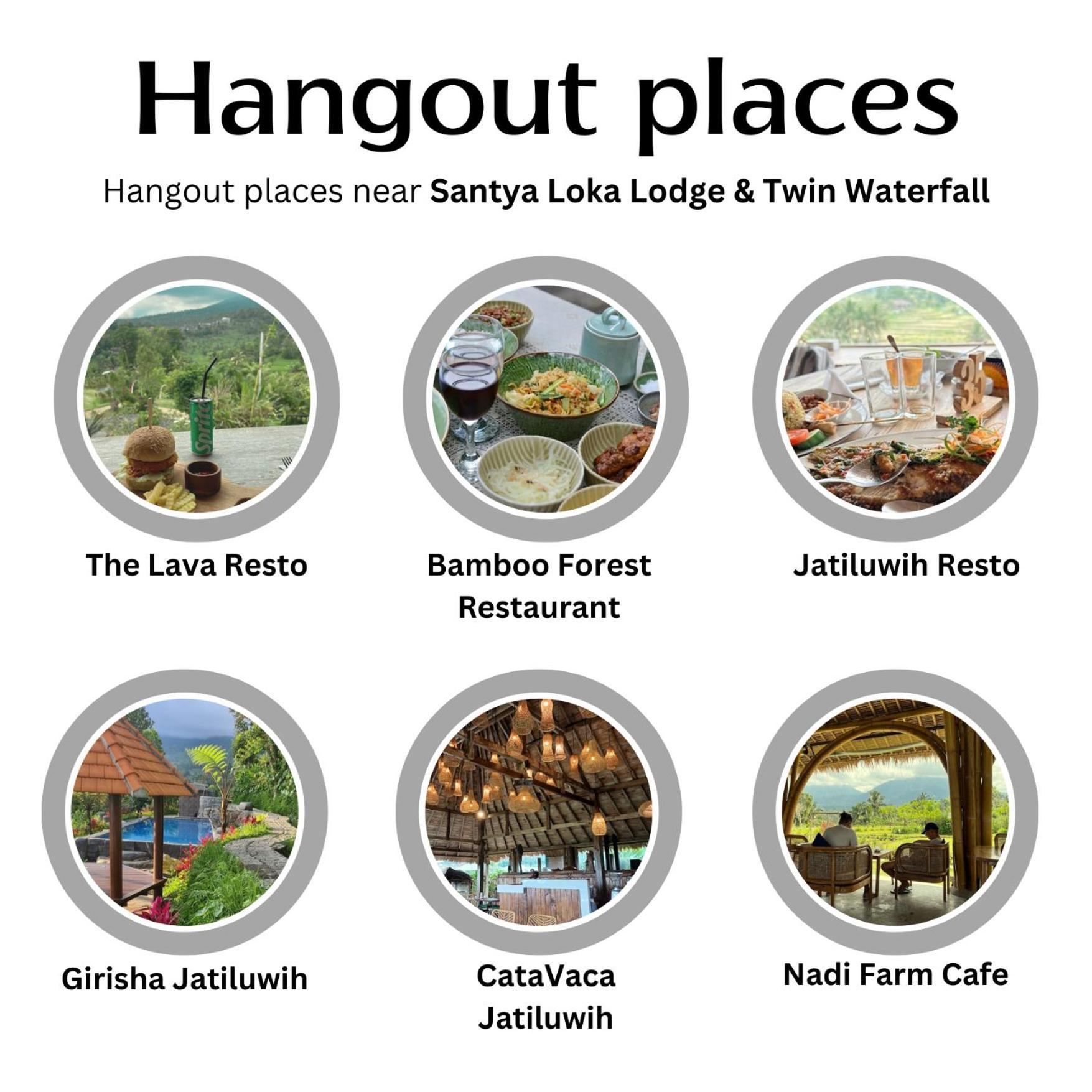 Santya Loka Lodge & Twin Waterfall Jatiluwih Εξωτερικό φωτογραφία