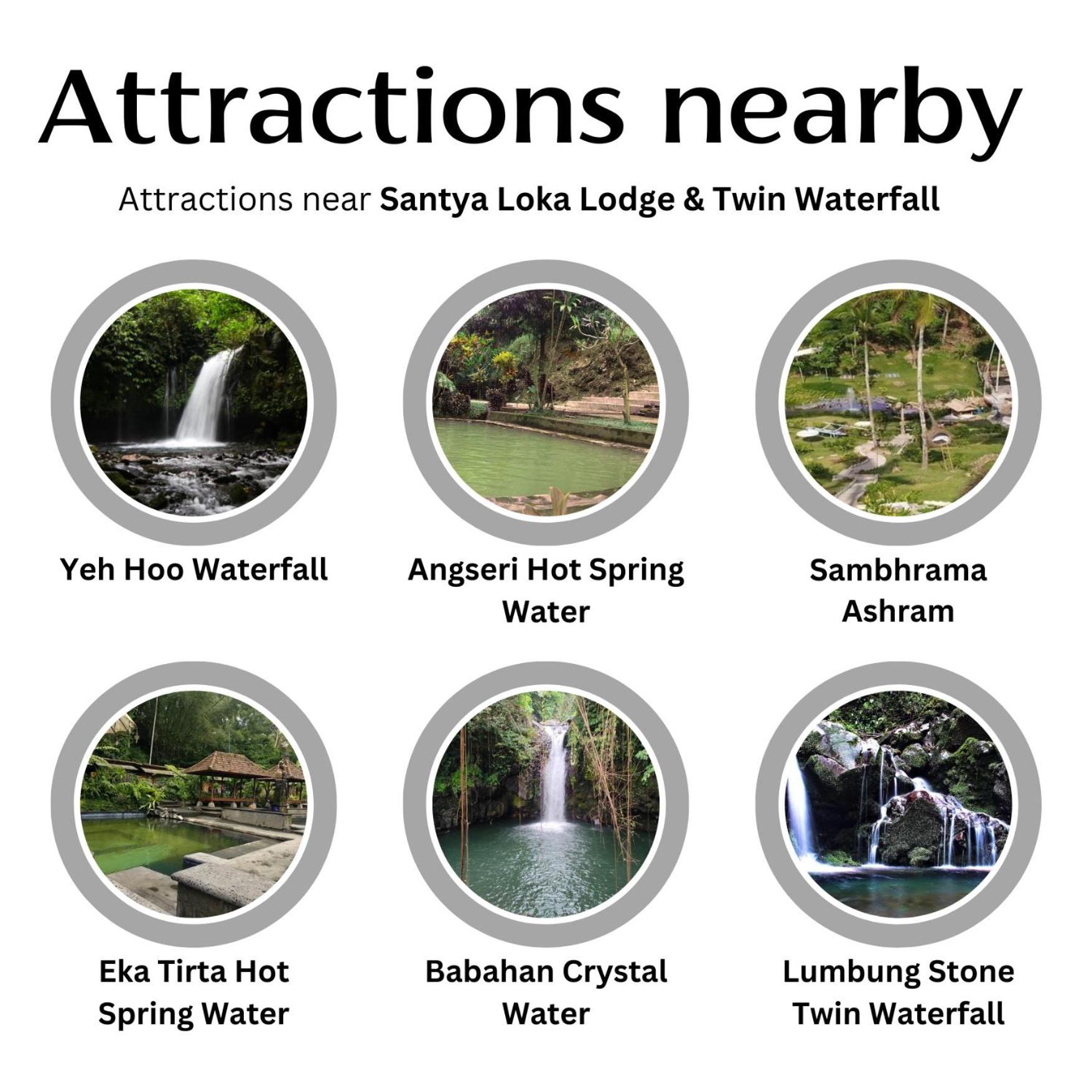 Santya Loka Lodge & Twin Waterfall Jatiluwih Εξωτερικό φωτογραφία